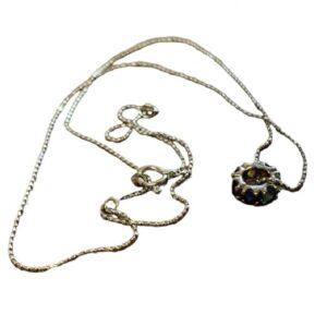 K18WG ネックレス