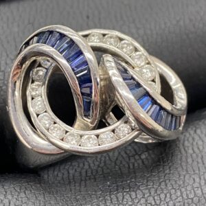 Pt900 サファイア リング プラチナ