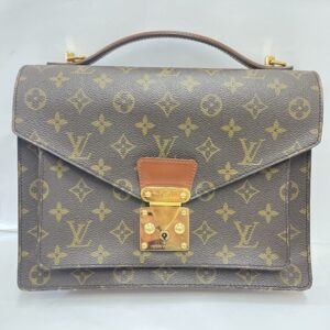 Louis Vuitton モンソー28 モノグラム ハンドバッグ