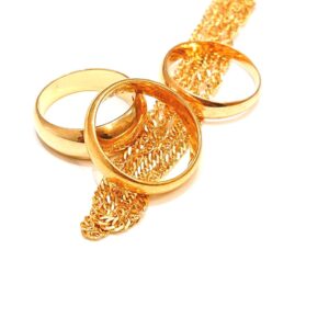 K18 リング ネックレス