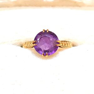 K18 アメジスト リング