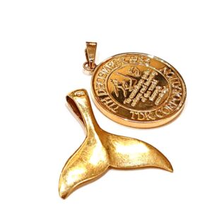 K18 コイン ネックレストップ