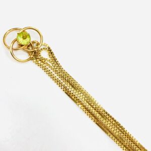 K18 ネックレス ペリドット0.1ct