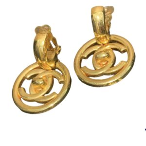 CHANEL　ヴィンテージ　ココマーク　イヤリング