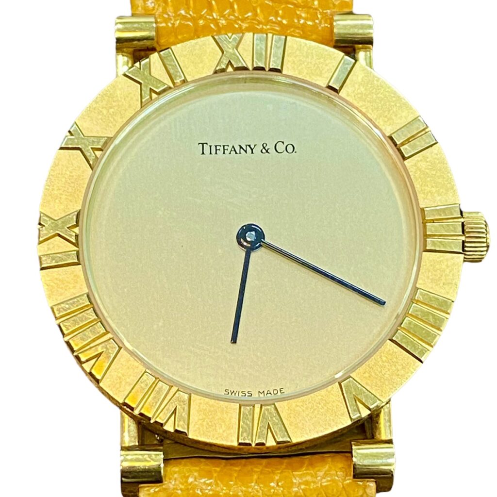 TIFFANY＆Co. Atlas アトラス 18KYG 腕時計