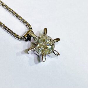 Pt850 0.637ct ダイヤモンドネックレス