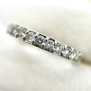 Pt900 総ダイヤ 0.799付き リング