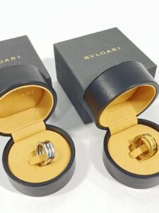 BVLGARI ブルガリ ビーゼロワンリング　K18WG K18