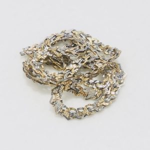 K18 Pt 850 ハーフ ネックレス