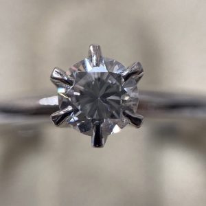 Pt900 ダイヤモンド リング