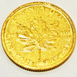 K24 メイプルリーフ金貨 1/10オンス
