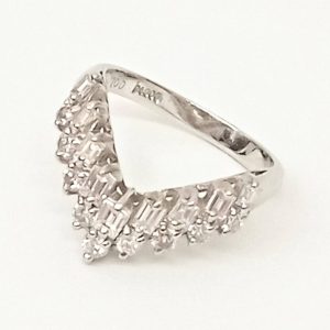 Pt900 メレダイヤモンドリング