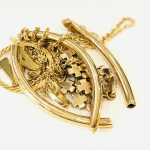 K18 ピアス、ネックレス