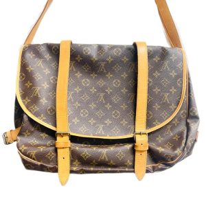 LOUIS VUITTON ルイヴィトン ソミュール43 モノグラム ショルダーバッグAR8909