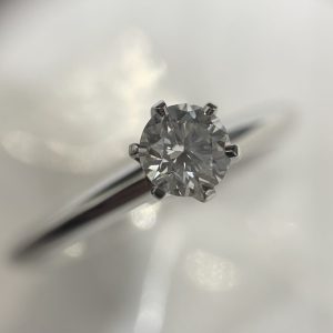 ダイヤモンド 0.54ct リング Pt900