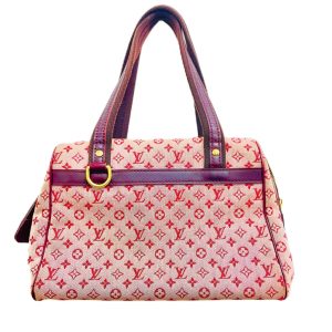 LOUIS VUITTON ルイヴィトン ジョセフィーヌPM モノグラムミニ スリーズ ハンドバッグ キャンバス ピンク VI1001