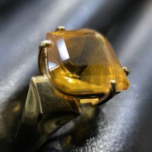 K18 リング シトリン 2.68ct