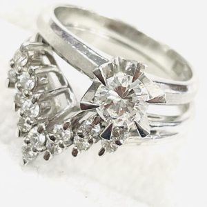 ダイヤモンド Pt900 リング おまとめ