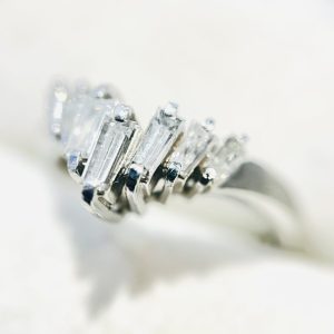 K18WGダイヤリング