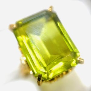 K18 ペリドットリング