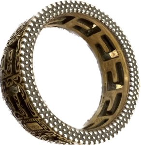 GUCCI　スクエアG　シルバーリング