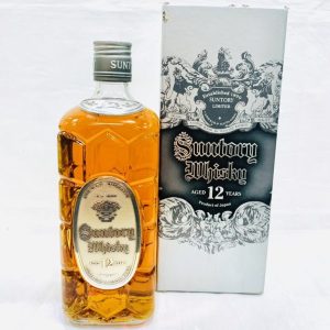 サントリー　ウィスキー　銀の特角12年