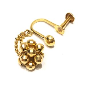 K18 18金 イヤリング