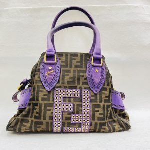 FENDI フェンディ ズッカ柄 ドゥ・ジュール トートバッグ