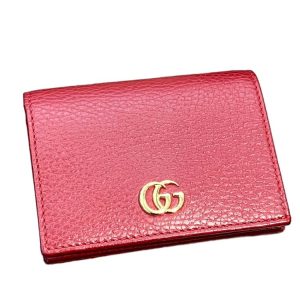 GUCCI GGマーモント 二つ折り財布