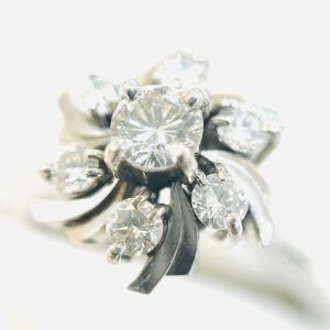 Pt850 ダイヤ リング