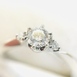 Pt950 ダイヤ リング