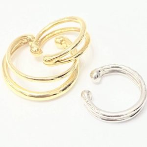 K18・K18WG イヤリング