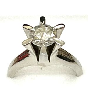 Pt800 1.01カラット ダイヤモンドリング