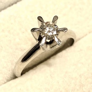 Pt900 プラチナ900 ダイヤ 0.28ct リング