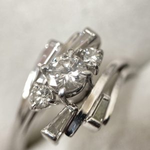 Pt900 ダイヤモンド0.36ct リング