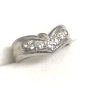 Pt900 メレダイヤ リング