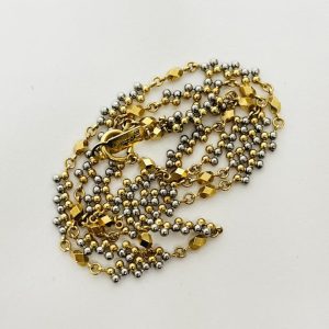 K18/Pt850 ネックレス