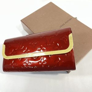 LV Louis Vuitton ルイ・ヴィトン ポルトフォイユ・ロスモア ヴェルニ アマラント