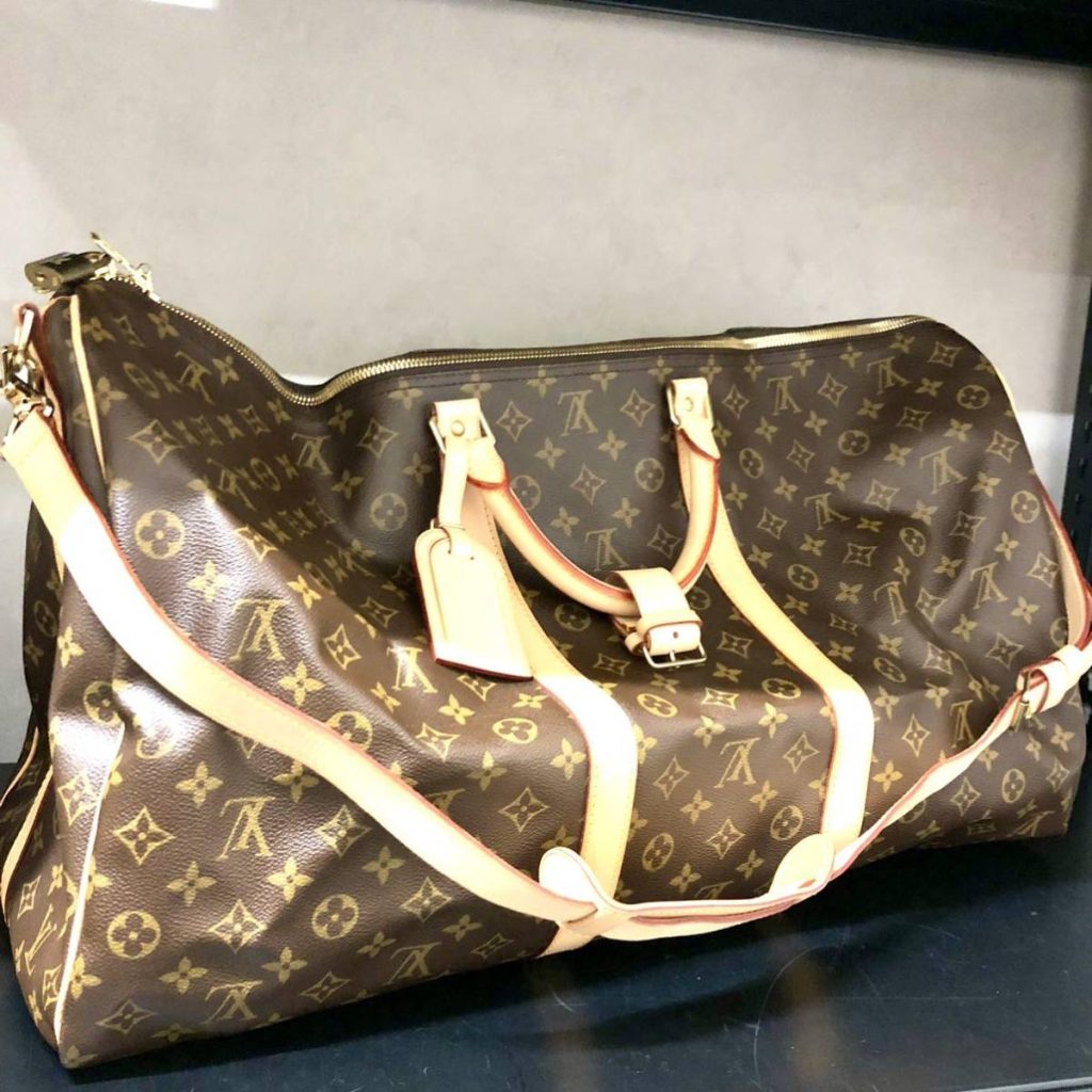 LOUIS VUITTON モノグラム キーポル バンドリエール 60