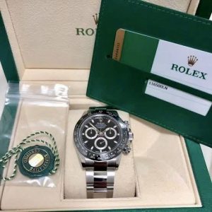 ROLEX ロレックス デイトナ 黒 ブラック文字盤