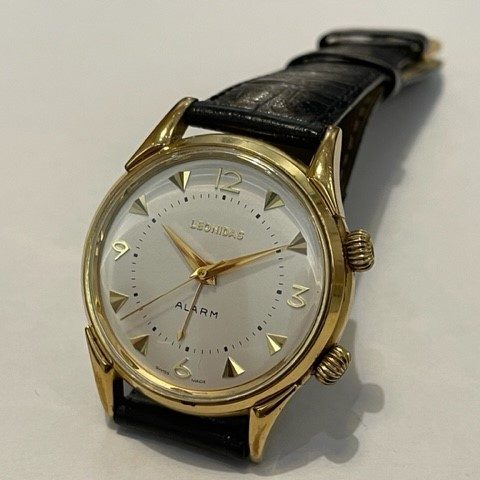 LEONIDAS　レオニダス アラーム ウォッチ 手巻き式 アンティーク ヴィンテージ  腕時計