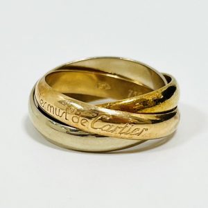 Cartier カルティエ 750 トリニティリング