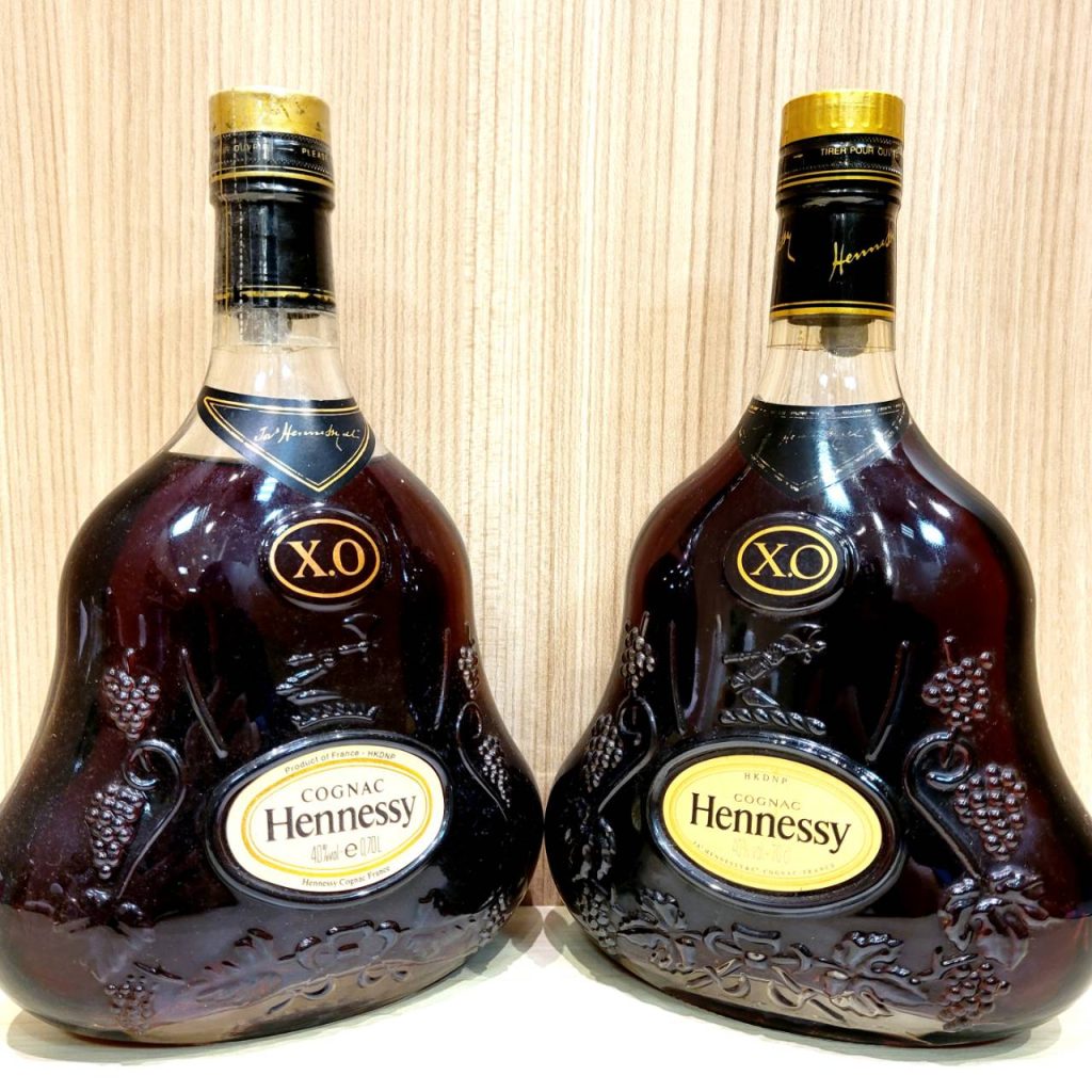 Hennessy ヘネシー XO 金キャップ ブランデー コニャックの買取実績