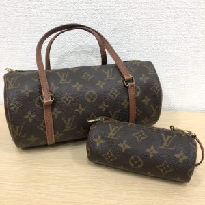 ルイヴィトン モノグラム パピヨン(ポーチ付き)