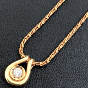 K18 ダイヤモンド ネックレス
