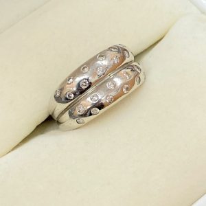 Pt850 プラチナ850 メレダイヤ リング