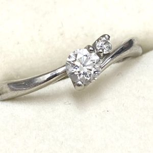 Pt900 プラチナ900 ダイヤ リング