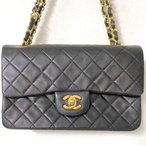 CHANEL シャネル マトラッセ ラムスキン ダブルフラップチェーン