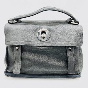 イヴ・サンローラン レザー 2way ハンドバッグ