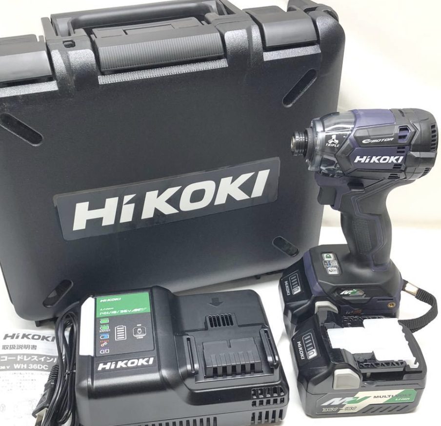 HiKOKI(ハイコーキ) コードレスインパクトドライバ WH36DC